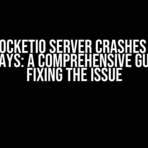 Flask SocketIO Server Crashes After a Few Days: A Comprehensive Guide to Fixing the Issue